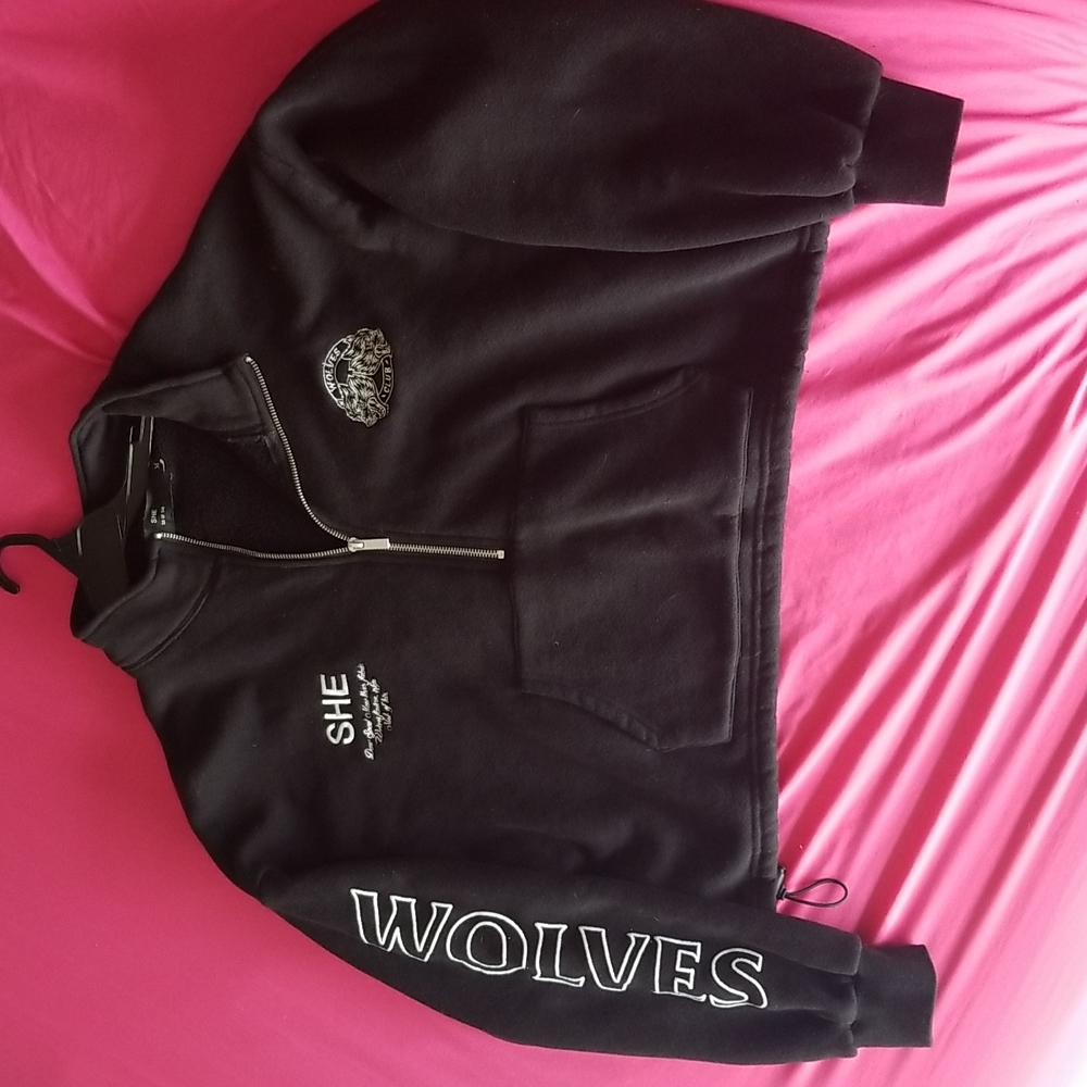 Darc She half zip up